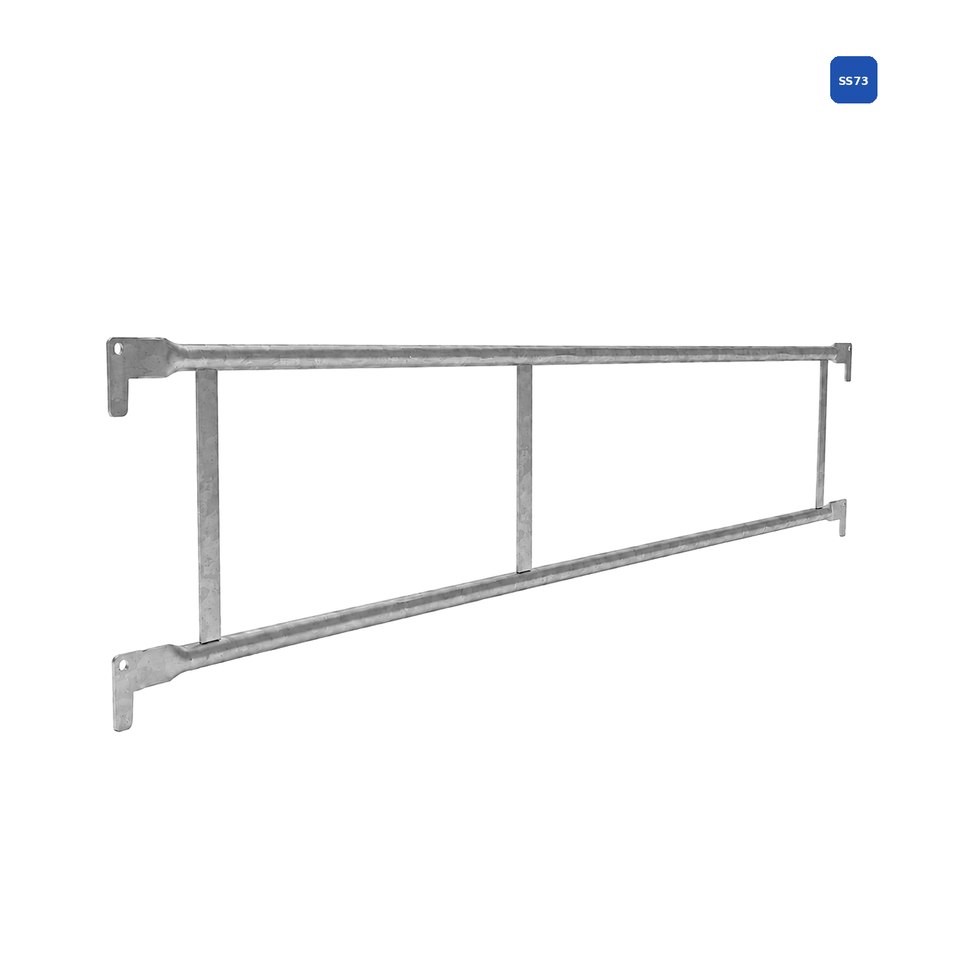 Poręcz podwójna aluminiowa 257