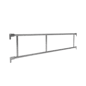 Poręcz podwójna aluminiowa 307