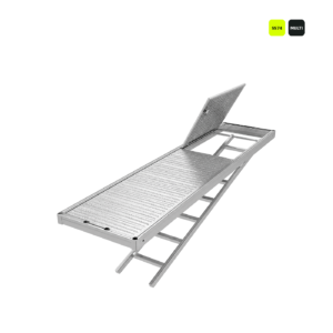 Aluminijska komunikacijska podnica s ljestvama STANDARD 250×63