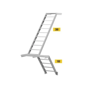 Aluminium starter stair 100