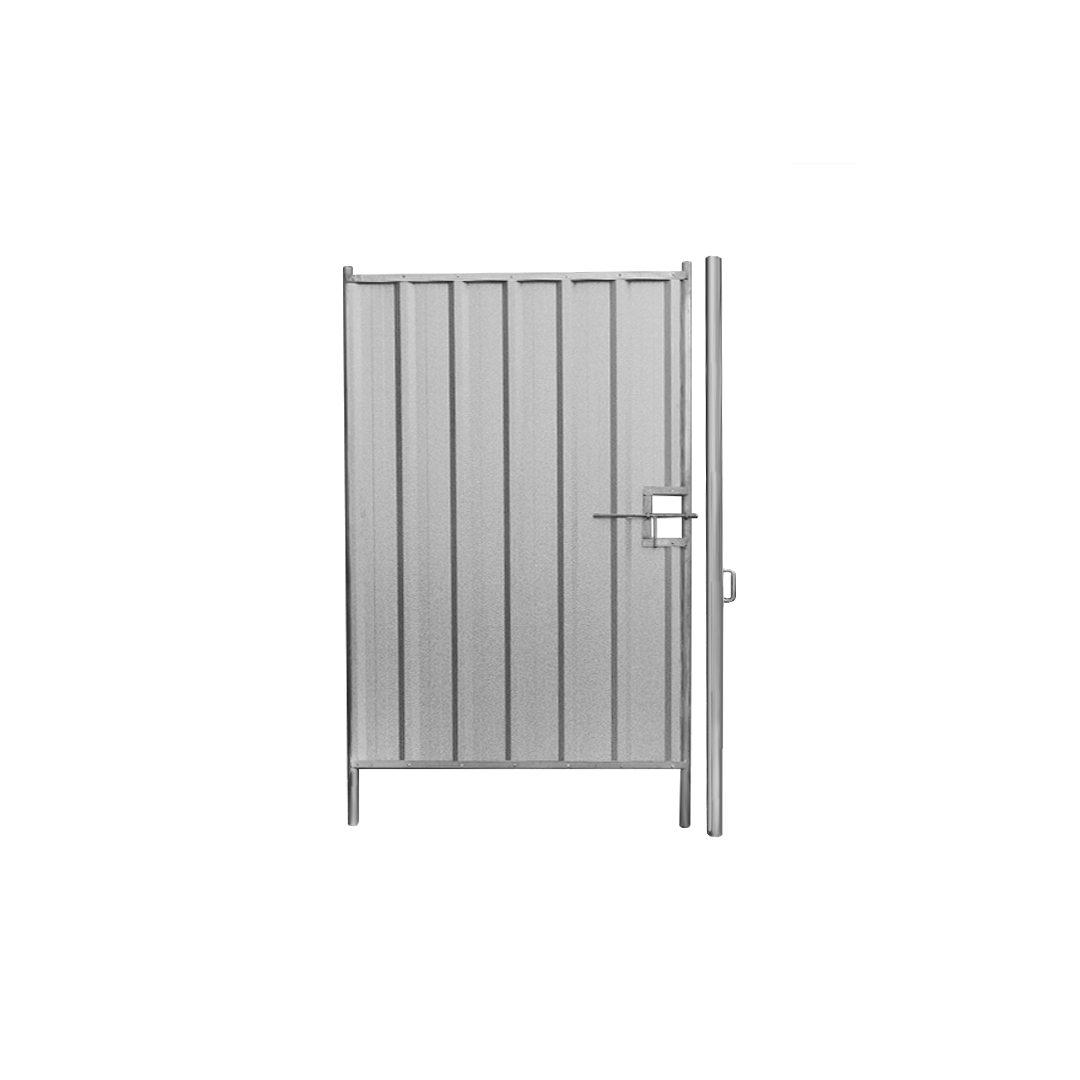 Solid pedestrian gate with bolt 120 × 200 cm
