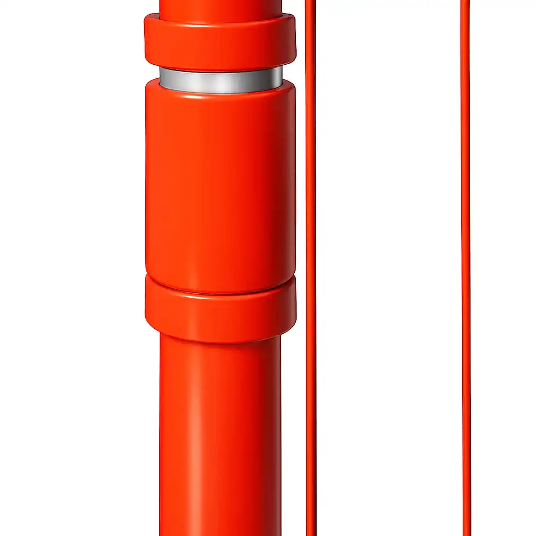 Zaoblená drátěná branka se zástrčí a kolečkem 105 × 200 cm - Obrázek 3